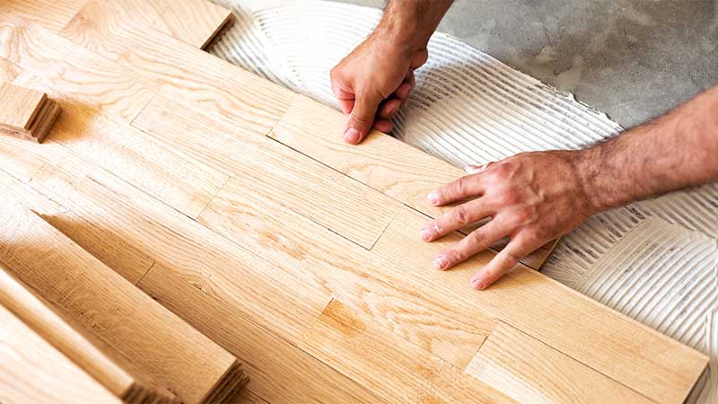 tipe-tipe pemasangan lantai kayu parket indoor